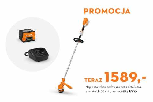 Przejdź do produktu STIHL FSA 70 R Kosa akumulatorowa w zestawie z akumulatorem i ładowarką 